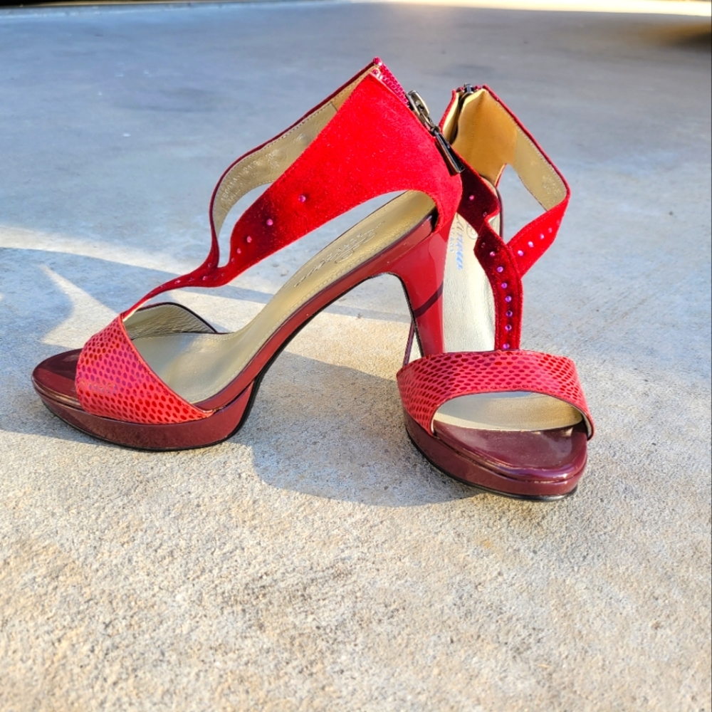 Open-toe Ballroom Dancing heels